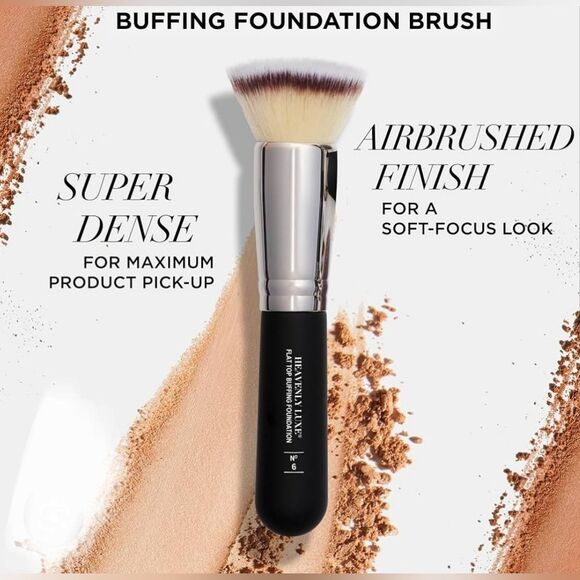 IT Cosmetics Makeup Flat Top Buffing Foundation Brush Cosmetics New - Picture 9 of 11
